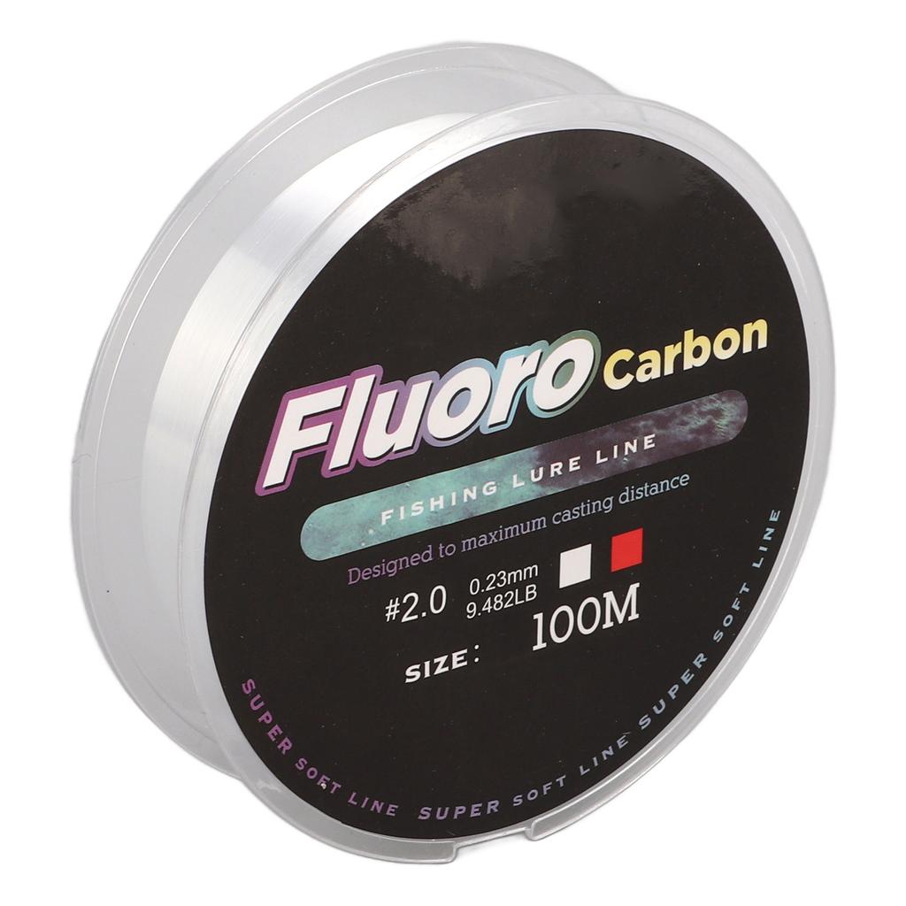 100M Super Strong Nylon Fishing Lure Line Carp Wear Resistant Braided Fishing Main Line#2.0
