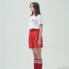 Blu Dot High Waist Banding Half Pants Rd