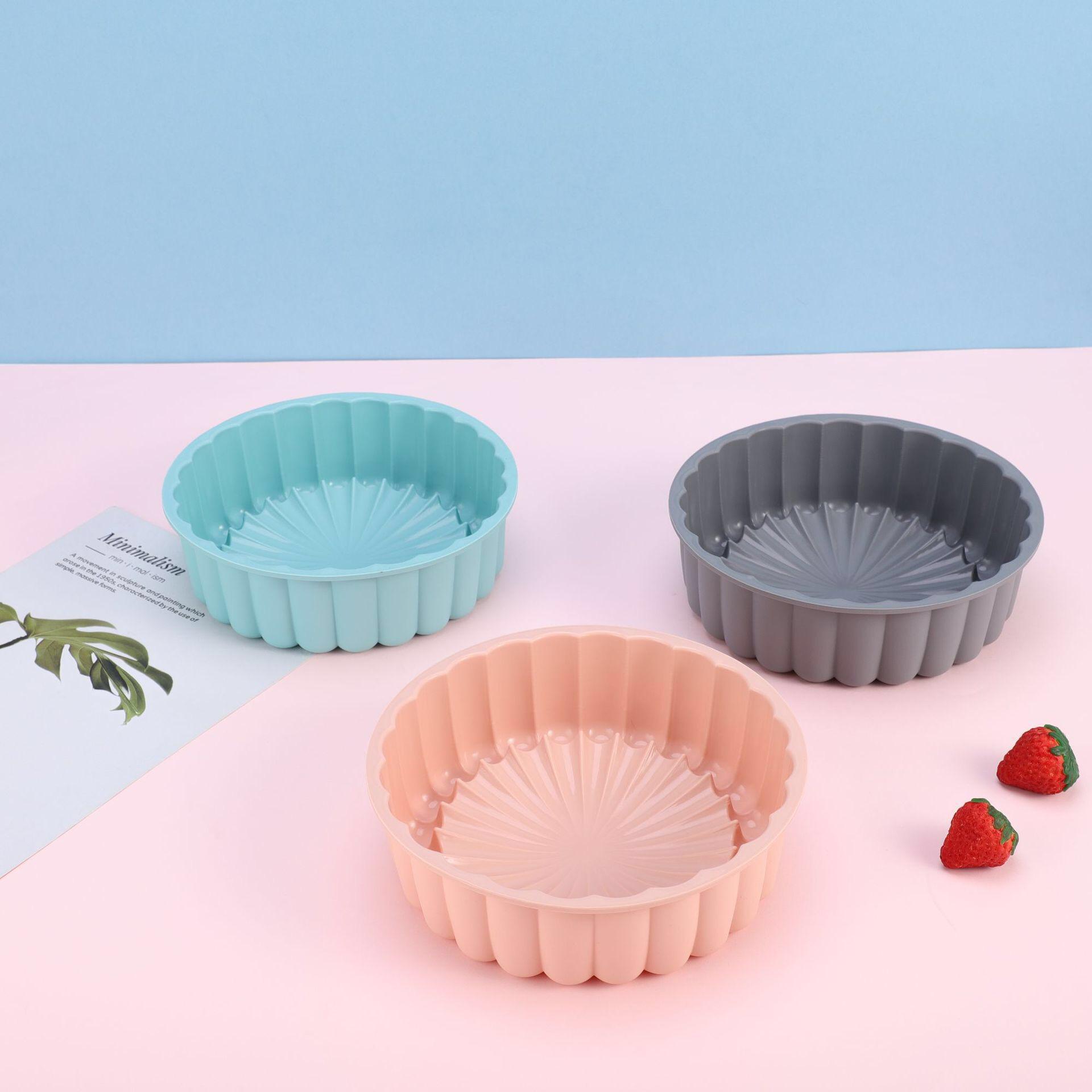 Silicone Sunflower Mold for Steaming, Baking, Muffins, Mille-feuille, Ma Ti, and DIY Chiffon Cakes