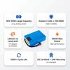 Germany 36V 20Ah Waterproof PVC Lithium Battery for E-Bikes Scooters, 2600mAh 10s8p China Cells with 20A BMS 3A Big Warhead Plug
