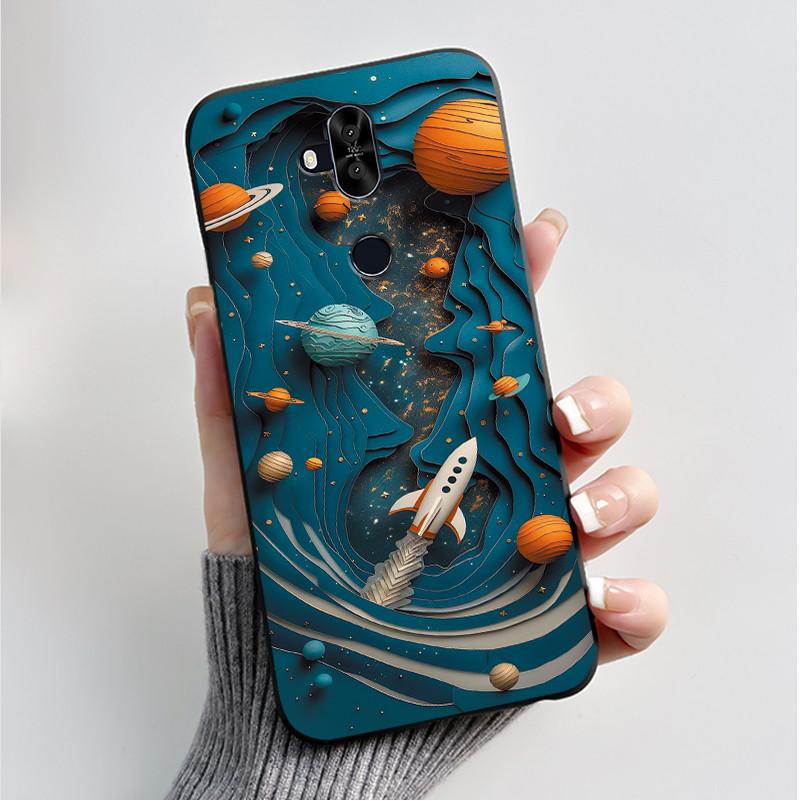 Luxury Fashion Flower For Asus Zenfone 5 Lite ZC600KL 5Q ZC600KL X017DA Silicone Phone Case Protective Back Shell Soft TPU Cover
