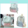 Oxford Fabric Girls Backpack With Design For School Use