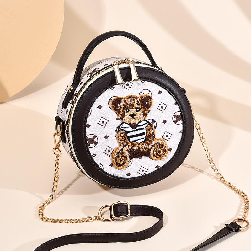 Summer Chain Bag Women's Messenger Bag 2025 New Bag Trendy Fashion Women's Shoulder Round Bag Mini Small Bag Women's Bag