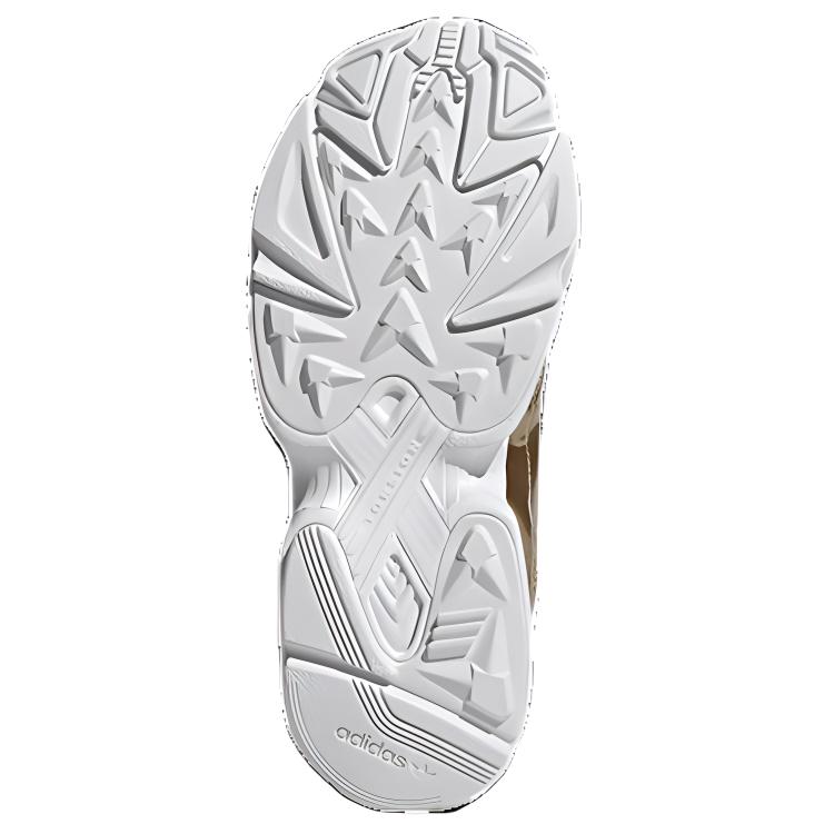 adidas Falcon Gold Metallic Crystal White (Women's)