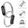 Correa de Acero Inoxidable de Lujo Para xiaomi mi band 10 9 8 Reemplazo de Correa para reloj inteligente para mi band 9 Pulsera Correa de reloj Accesorios