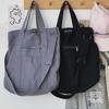 Japanese Commuter Canvas Messenger Bag - Unisex Handmade Thickened Cotton Handbag