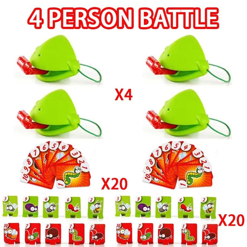 

Non-Toxic 2/4 Set Chameleon Tongue\Shooting Game# Frog Tongue Game ^With Mouth Mask;For Kids Insect .Cardboard Include-For Christmas Party