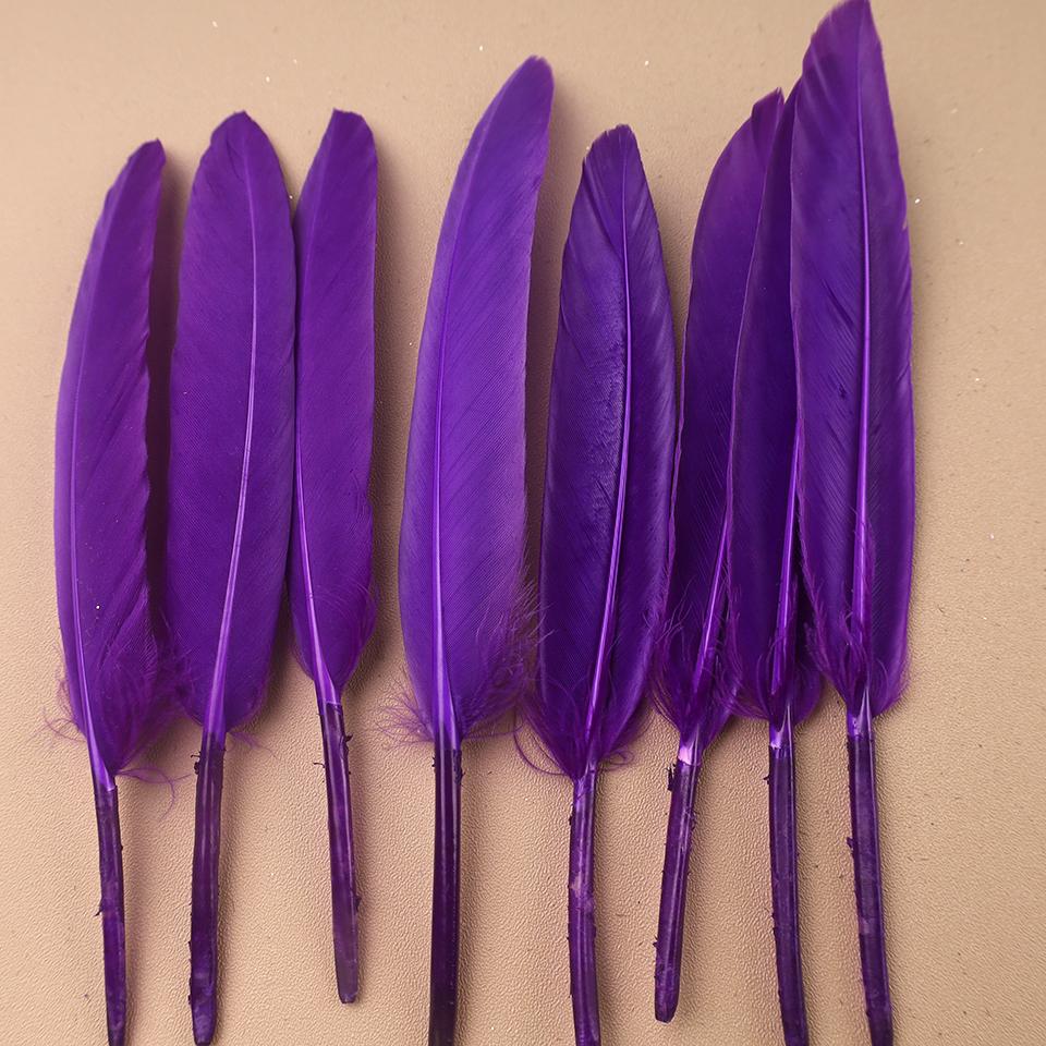 Duck Feathers for Clothes Handicraft Accessories White Golden Black Pink Peacock Goose Feather Plumas Handicraft Article