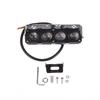 Motorcycle Led Spot Light Dual Color Hi/Low Beam Fog Lamps For Car Trucks Suv Utv Mini Lens Headlight Driving Light