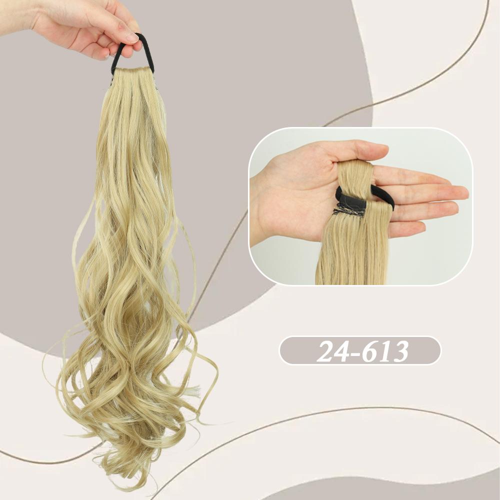 Curly Ponytail Wig, Curly Hair Bun Ponytail, Suitable for Women's Daily Wear, Halloween, Christmas, Parties, Dates, and Daily Travel
