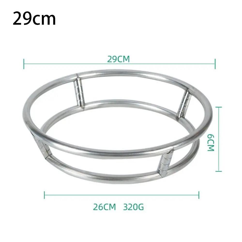 Wok Ring Stand Stove Rack Pot Gas Round Grate Wire Iron Burner Support Steel Holder Cast Cookware Electric Trivets Butter Warmer