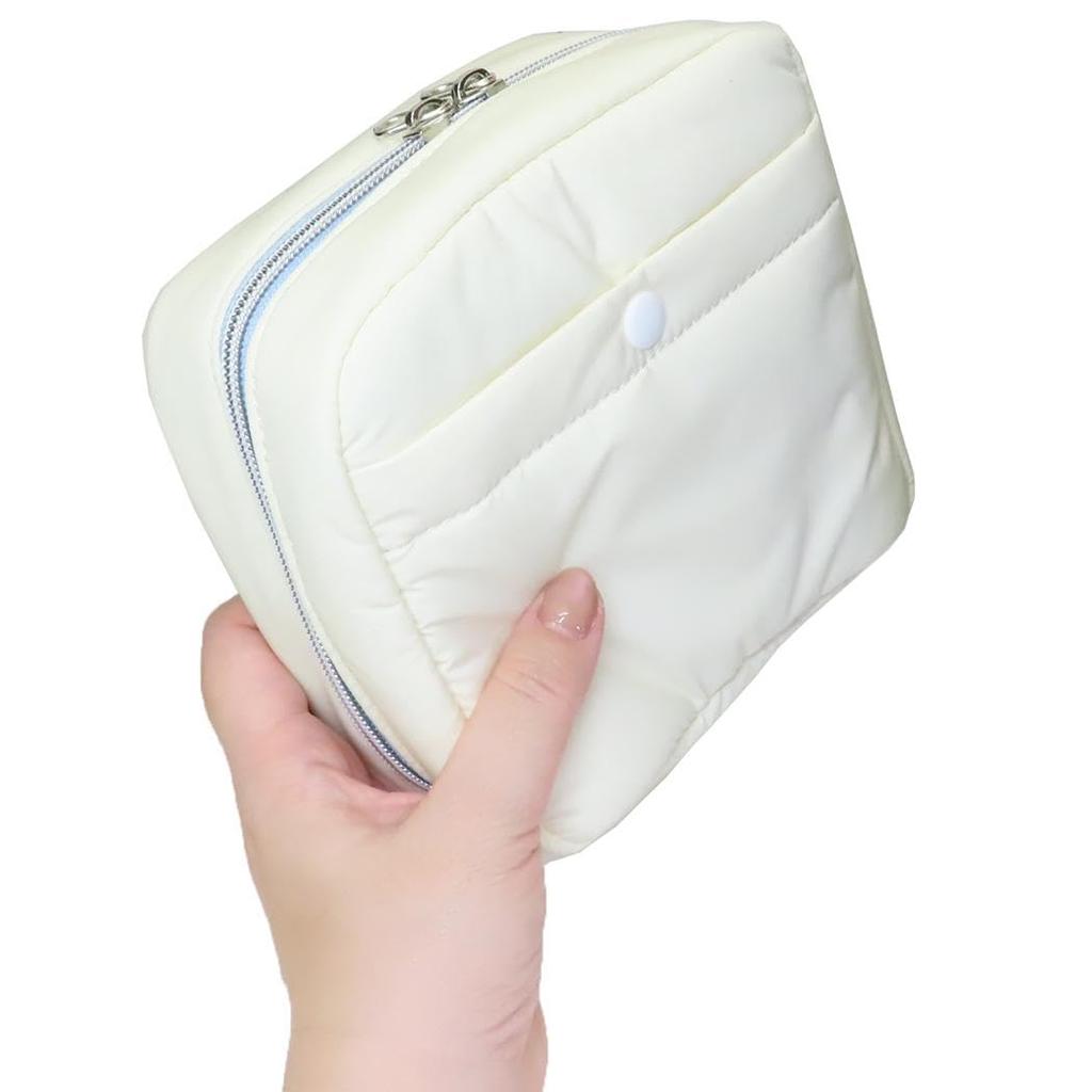 Miffy Large Pouch Ivory Blue Dress Series