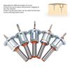 5pcs 90-Degree Angle Tapered Countersink Bit Carbide Tipped Counterbore Drill Bit  Hole Drilling