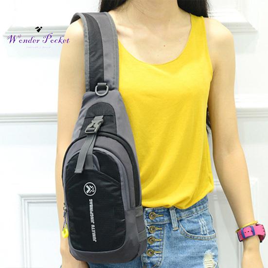 Przydatna podróżna torba na klatkę piersiową wielokrotnego użytku, łatwa do przenoszenia, wodoodporna powierzchnia