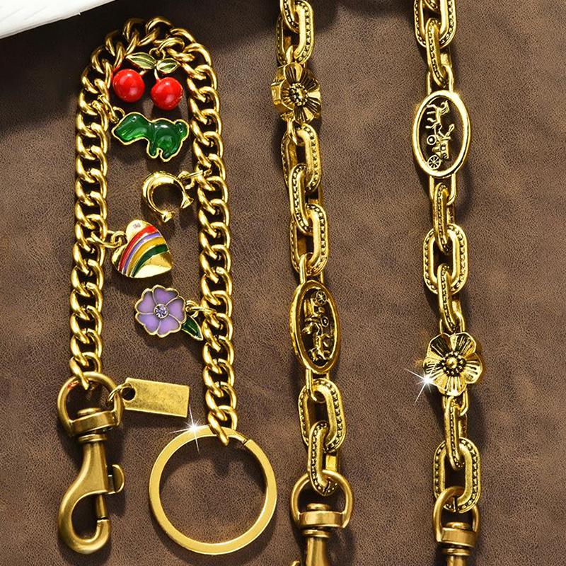 Metal Purse Chain Strap Handle Replacement Chain Handbag Shoulder Bag Pendant Chain Metal Chain Strap Ornaments