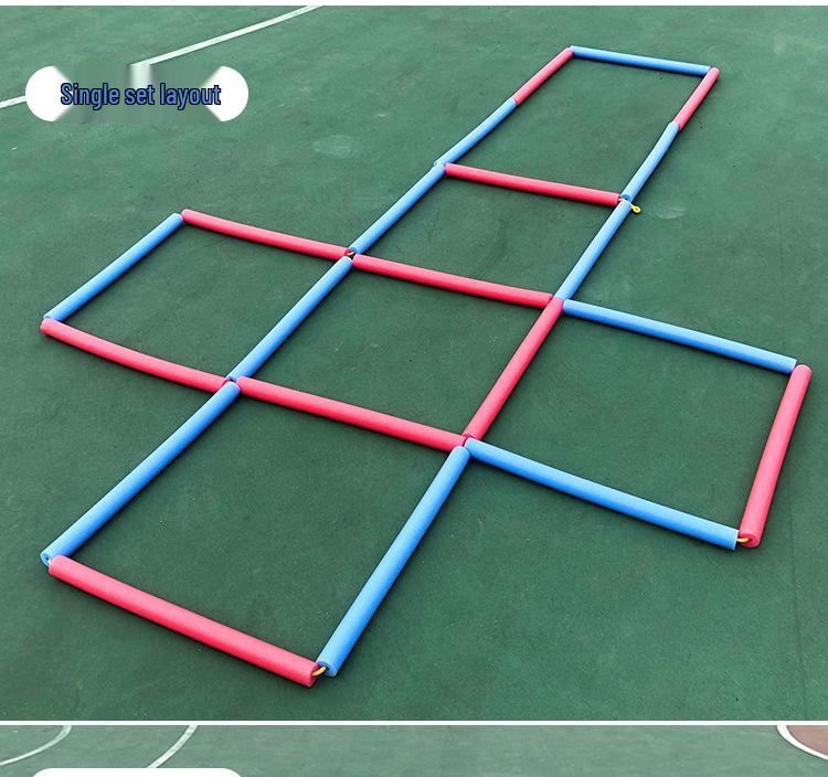 Kindergarten Foam Noodle Sticks: Sensory Training & Hopscotch Toy