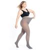 Fleece Lined Tights Women Leggings Thermal Pantyhose Fake Translucent Tights High Waisted Winter Warm Sheer Tight ( 80g No Fleece)