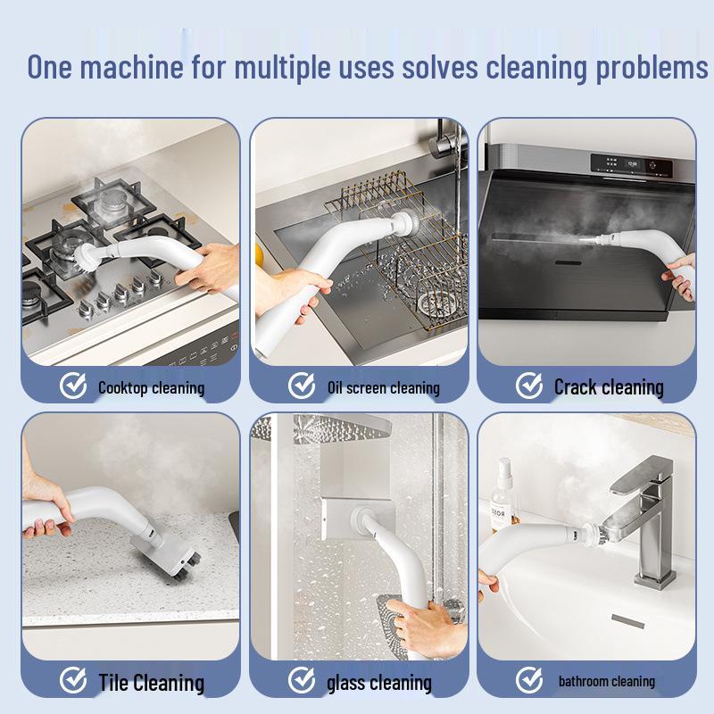 Multifunctional High-Temp Steam Cleaner: Ideal for Kitchen, Range Hoods, Air Conditioners & Home Appliances