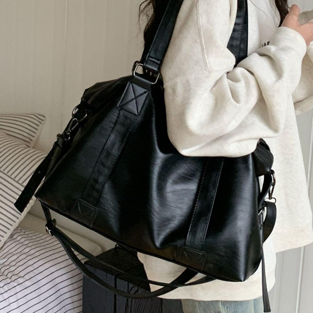 Large Capacity Nylon Duffle Bag Casual Tote Bag Fashion Travel Luggage Bag  Daily