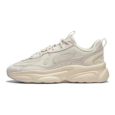 Li Ning Milk Coconut 2.0 Comfortable Versatile Thick Sole Height Increasing Non-Slip Wear-Resistant Low-Top Casual Shoes Women Sneaker AGCU250-4