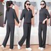 Women's Autumn/Winter Lapel Hoodie & Pants Set