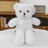 Cute Bear Plush Toy In School Uniform - Custom Logo Graduation Gift for Classmates