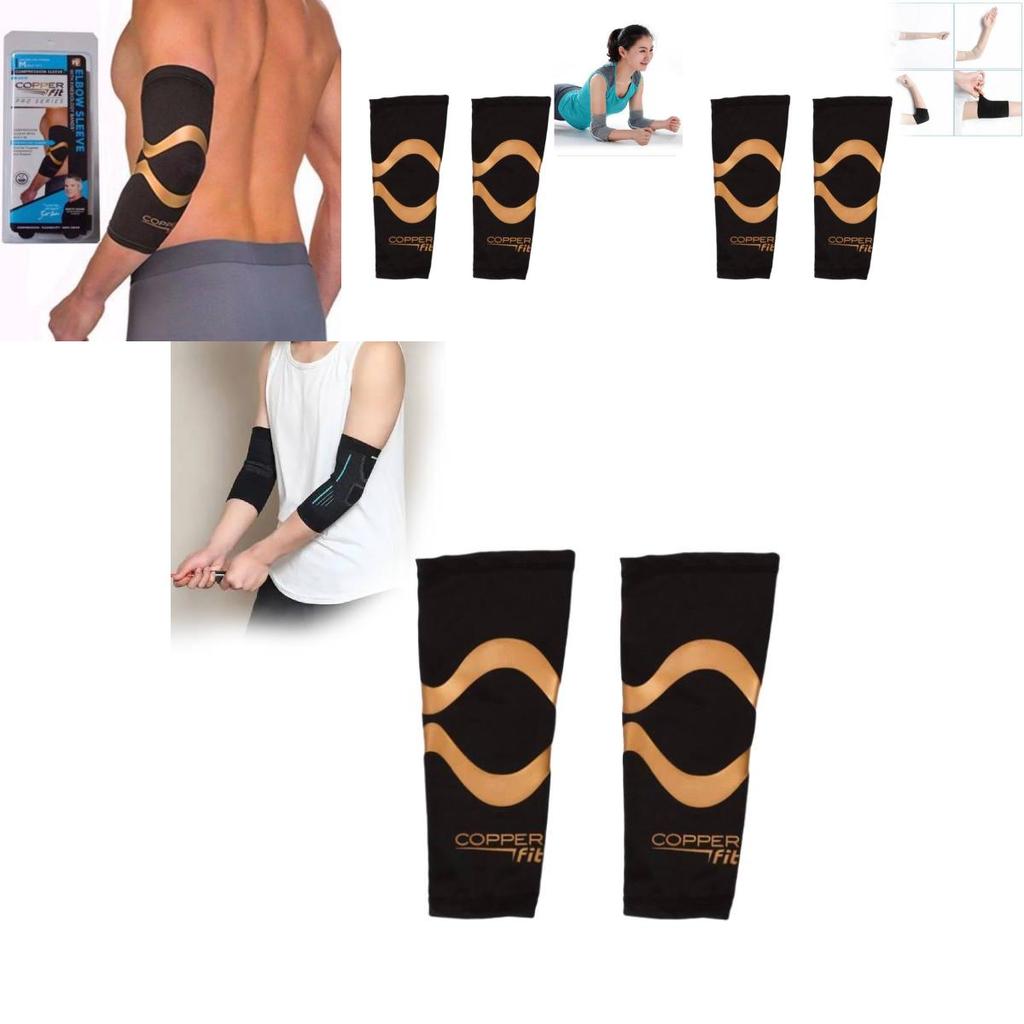 Comfortable Copper Fitness Elbow Support For Running Basketball And Cycling