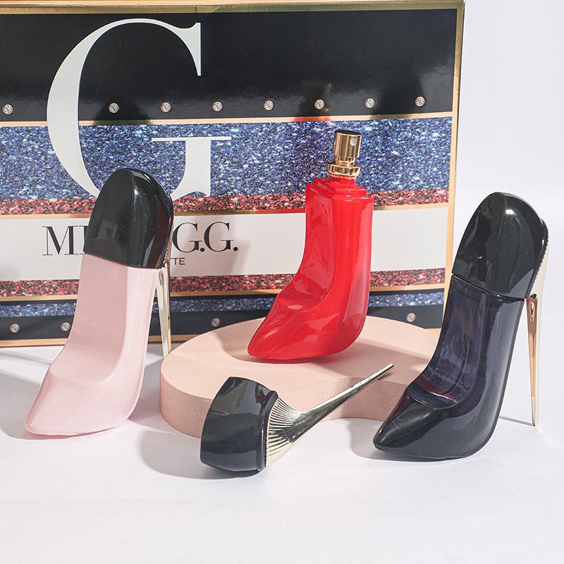 Women's perfume high heels perfume christmas gift set floral perfumes