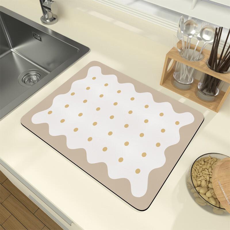 De ou Starlight Diatomaceous Earth Kitchen Draining Mat