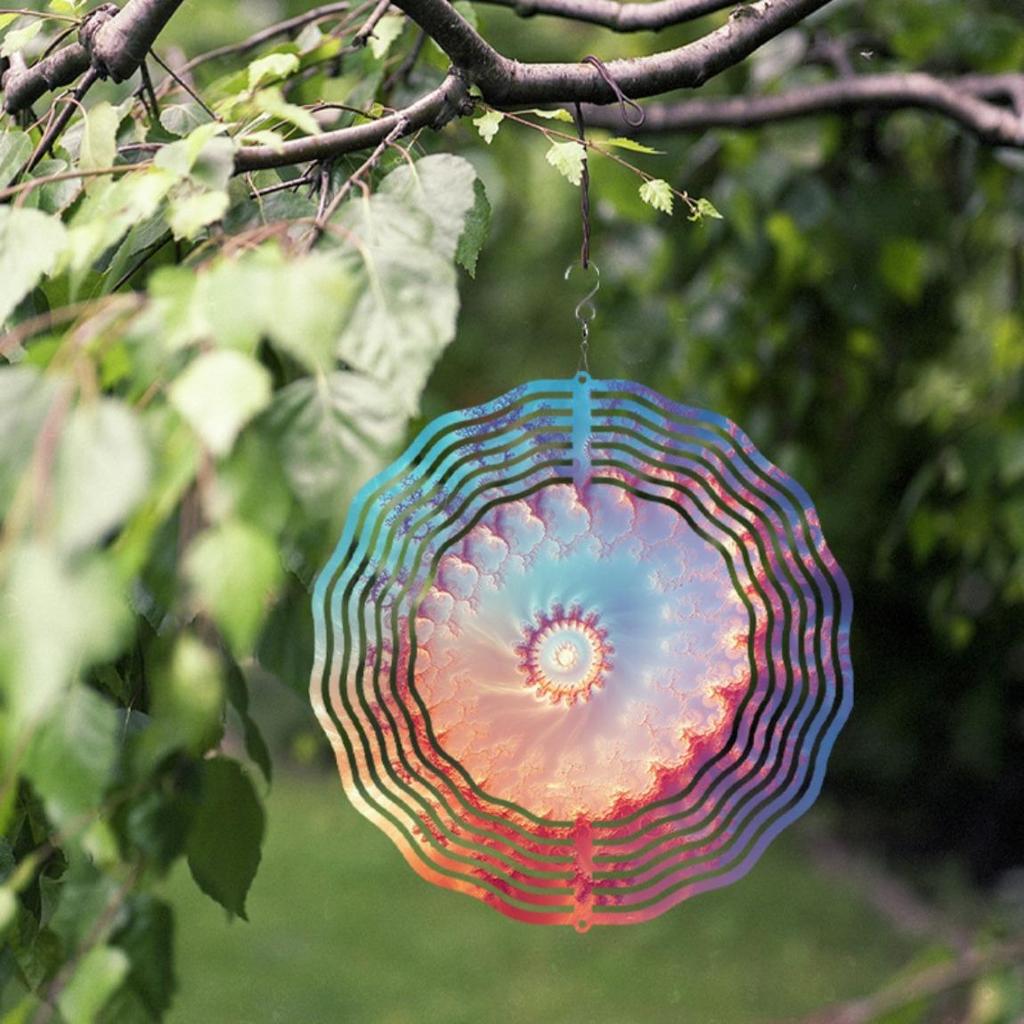 10 Inch Wind Chime for Outdoor Decor Hanging Balcony Courtyard Garden Spring Summer Gift for Friends and Family