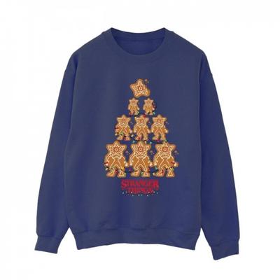 Netflix Womens/Ladies Stranger Things Gingerbread Sweatshirt