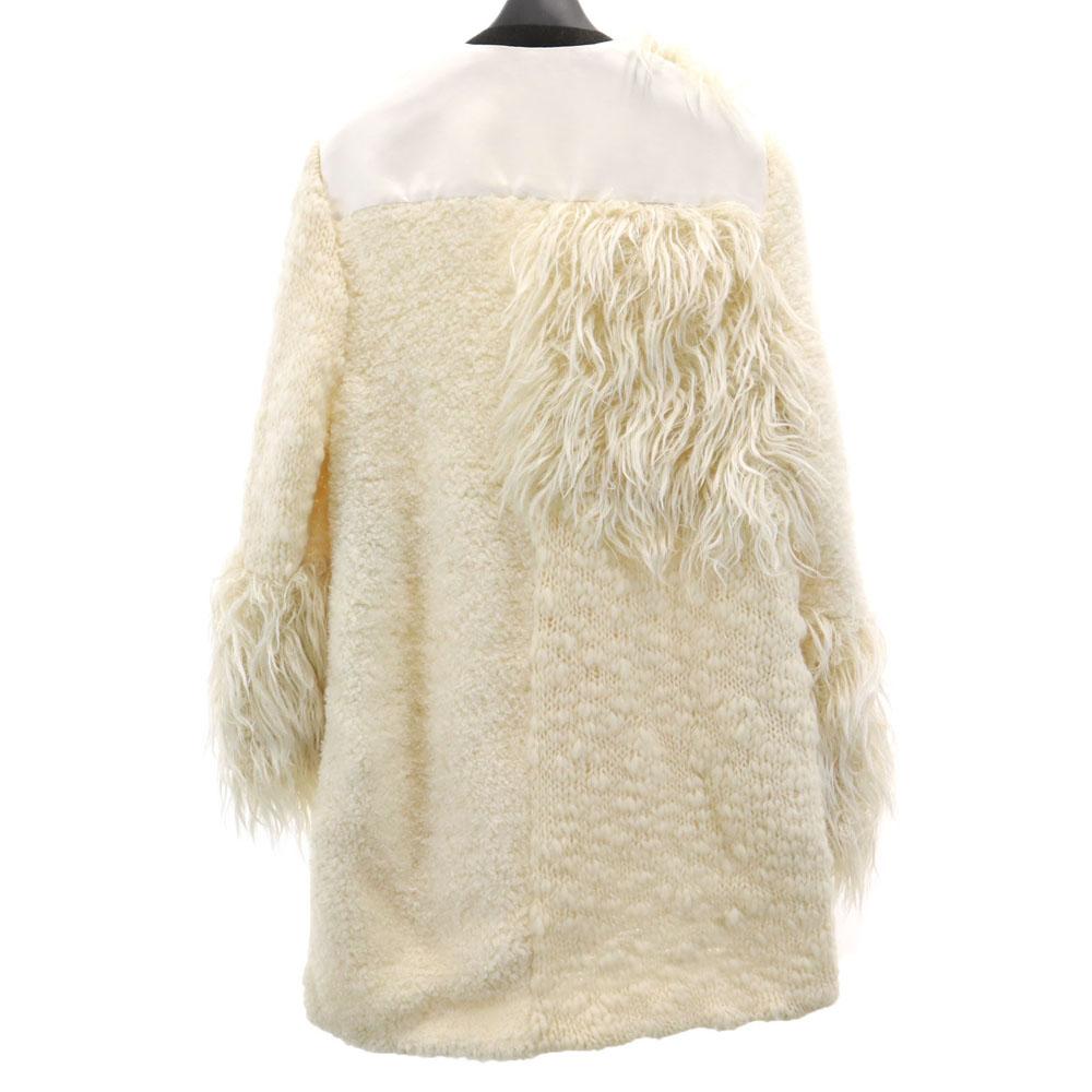 UNDERCOVER Made in Japan Junya Watanabe collaboration Knit switching coat Women Used