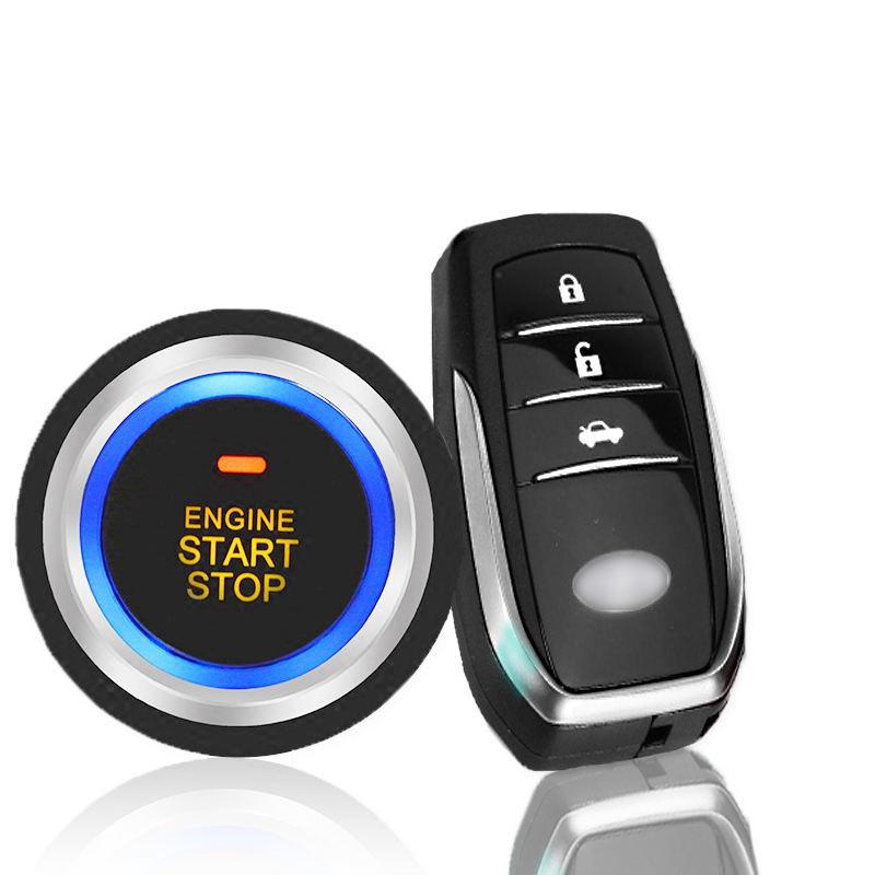 Universal Anti-theft System 12V Remote Start Remote Control Keyless Entry PKE One-Button Start System