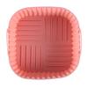 Square Air Fryer Liner Silicone Baking Mat 6.7 Inch Non-Stick Oven Safe Tray BPA-Free Air Fryer Basket for Even Cooking