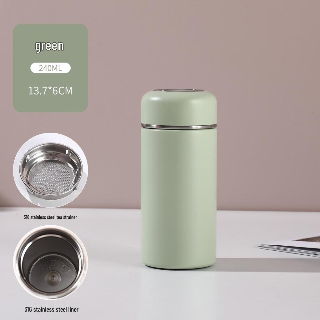 Customizable Mini Stainless Steel Thermos Cup for Kids - Portable and Perfect for Gifts