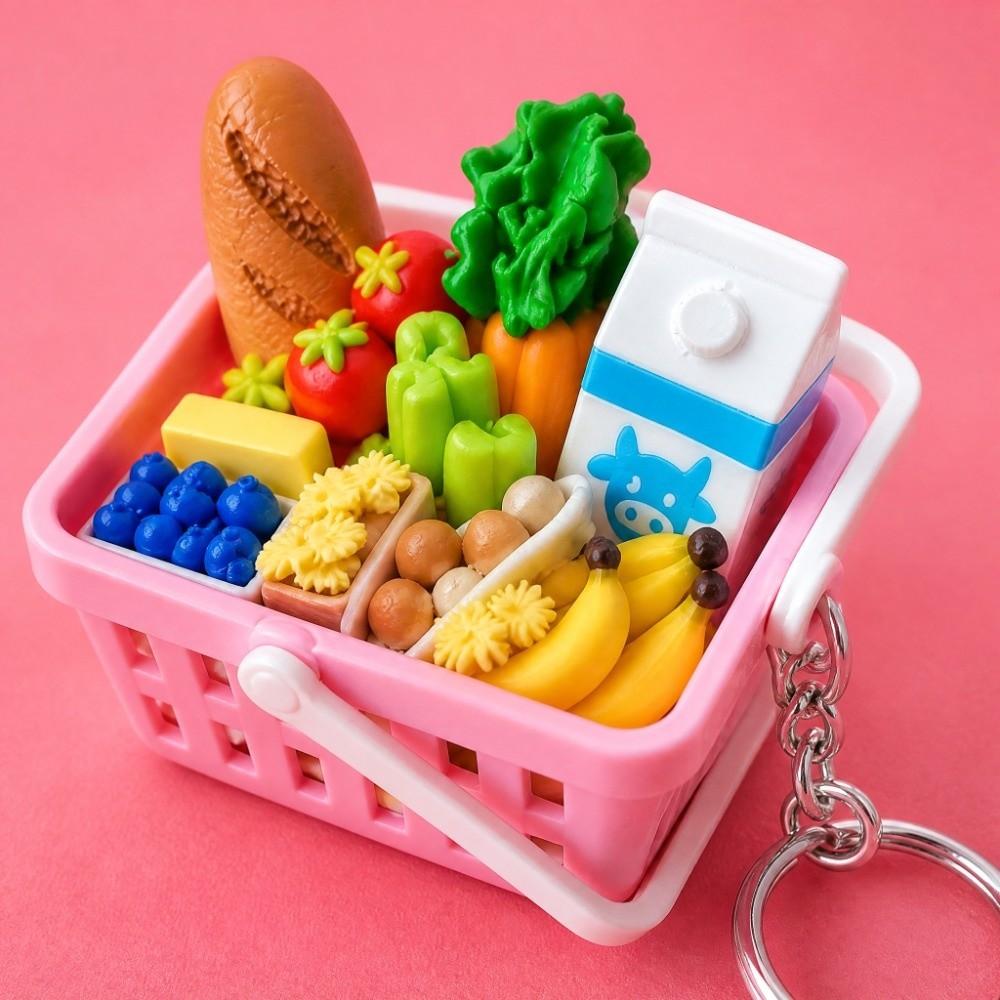 Satisfying Clicking Sound Fidget Toy Cute Basket Appearance Bag Pendant  Release Daily Stress