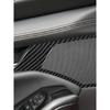 For Mazda 3 Axela 2020 2021 2022 2023 2024 Car Interior Solf Carbon Fiber / PVC Front Door Speaker Trim Sticker