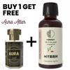 Myrrh Essential Oil 10ml for Aromatherapy & Home Fragrance get 1 Free 6 ml Attar – Aqua AQ, Dubai Oud, Aura, White Oud