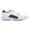 Li Ning Flying Eagle Comfortable Simple Breathable Lightweight Low-Top Badminton Shoes Unisex sneaker White Navy-Blue AYTU001-9