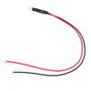 50Pcs Diode Wired Luminous Round Head Highlight Straight Plug LED Beads 12V 3mm LED Diode Wired
