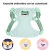 Pet leash Small and medium-sized dogs Anti-running cat leash Anti-breaking free Embroidered cat vest chest strap