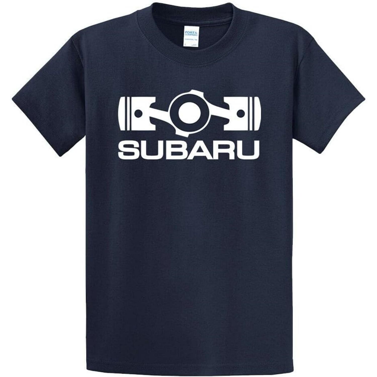 

Базовая футболка Subaru Impreza Sti Forester Legacy Outback Ascent Impreza Crosstrek Футболка Официальная Оригинальная WRX НОВАЯ OEM Racing NAVY (Маленький) S чёрный