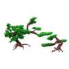Aquarium Ornament Fish Tank Decoration Accessories for , Green - S/L to Choose