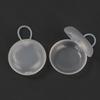 Portable Plastic Soundproof Earplug Box Round Shape Mini Earplug Storage Box Portable Earplug Box Craft Storage