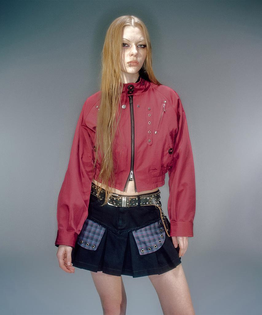 Beikeonteuakaibeu Lisa Pleats Mini Skirt (2Color)