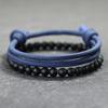 Noter Fashion 2Pcs Men Bracelet Set 2026 Handmade Sliding Adjustable Paracord Braslet Summer Jewelry Surfer Nautical Braclet