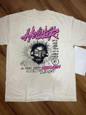 Nieuwe HELLSTAR Hellstar Klinkt als de Hemel Cadeau Voor Fans Mannen Alle Maten T-shirt TH41 Unisex T-shirt