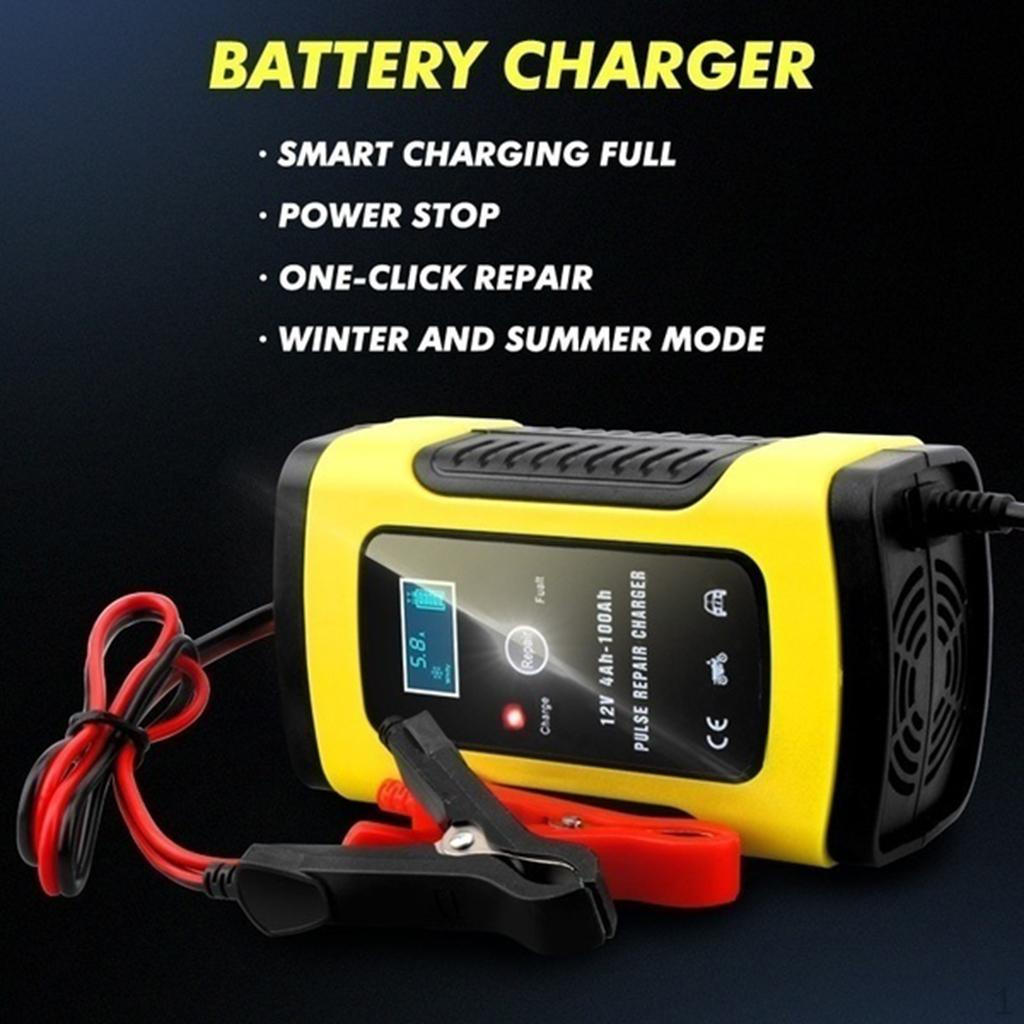 Digital Fully Full Automatic Battery 12V 5A Intelligent US