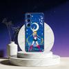 S-Sailor Moon Anime Phone Case For Samsung Galaxy A73,A72,A71,A70,A53,A52,A51,Others Soft Black Cover