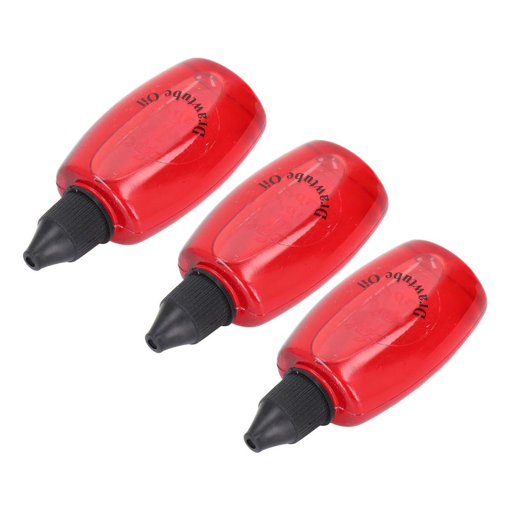 3PCS Trombone Piston Lubricant 30ml Odorless Multifunctional Synthetic Valve Oil for Instrument